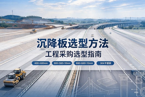 崇阳沉降板选择方法