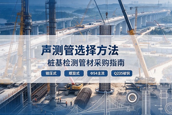 崇阳声测管选型标准